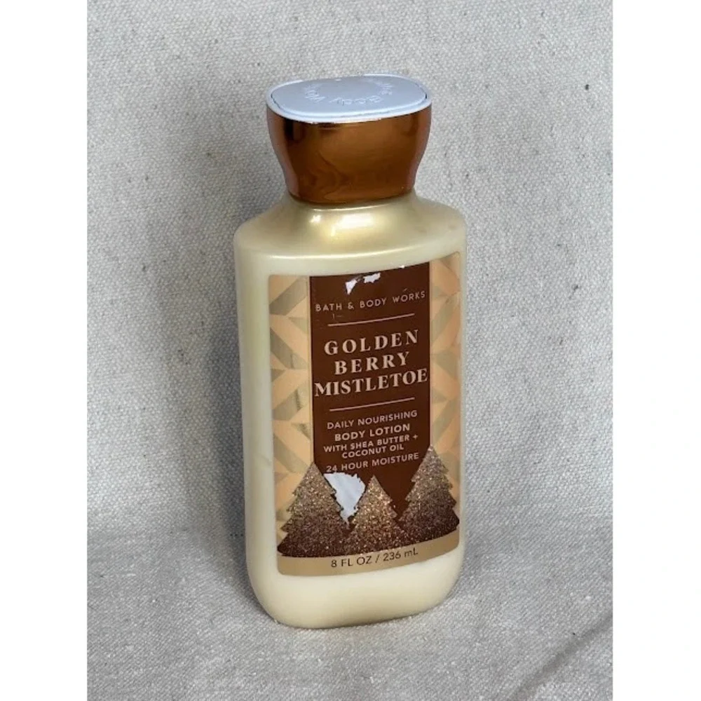 Bath‎ & Body Works Golden Berry Mistletoe Daily Nourishing Body Lotion